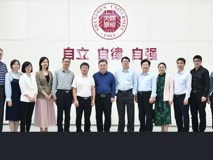 山东大学基础医学院一行来访澳门博彩在线
基础医学院